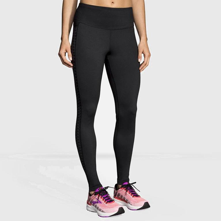 Brooks Greenlight Running Leggings Dame Verkkokauppa - Grå - Norge (RCI610587)